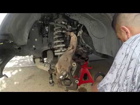 07 Ford F150 Replacing ball joints, tie rods end, shocks, sway bar links and brakes