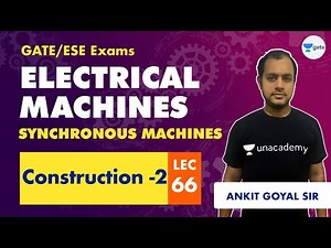 Electrical Machines (Synchronous Machines) | Lec 66 | Construction - 2 | GATE/ESE Electrical Engg