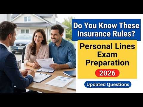 2026 Personal Lines Insurance Exam Must-Know Rules and Regulations for Exam Success