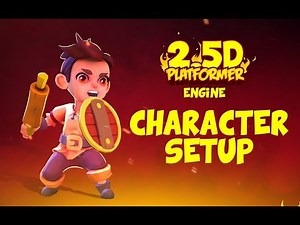 2.5D platformer character setup