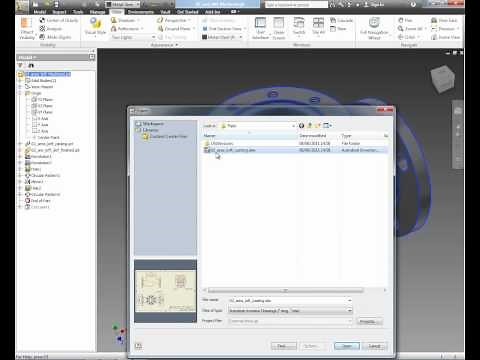 Autodesk Inventor: Quick Tip - Section View Alignment