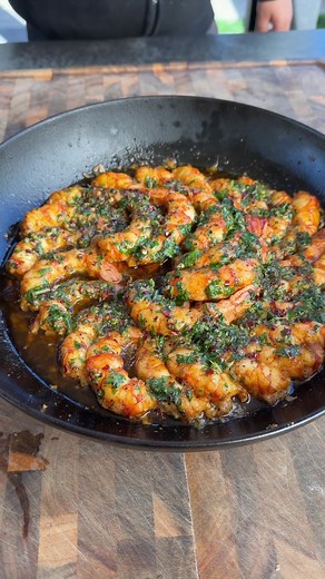 Garlic herb shrimp | shrimp