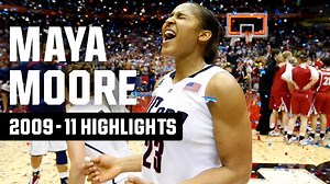 Maya Moore Final Four highlights for UConn
