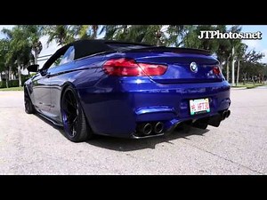 Vorsteiner BMW M6 with Akrapovic exhaust