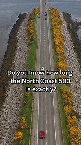 Who knows exactly how long the #NorthCoast500 is?🤔 #NC500 #NC500Route #Scotland #RoadTrip #ExploreScotland #VisitScotland | North Coast 500