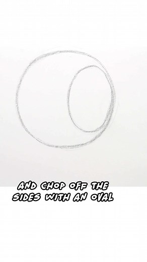 Drawing the head is EASY with the Loomis method! This simple structure helps you draw the head from ANY angle. See more examples in the full video over on YouTube! #howtodraw #drawinghack #drawingbasics #arthack | Proko