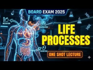 Life Processes One Shot | Class 10 Biology Full Chapter 1 | NCERT Rapid Revision