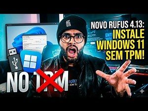 NEW RUFUS 4.13: Install Windows 11 WITHOUT TPM