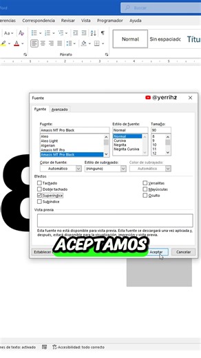 54K views · 638 reactions | Como poner un exponente en Word truco fácil y rápido #Excel #tutorial #office #yerrihz | Yerrihz | Facebook