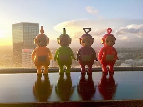 UNIVERSAL CITY Visit with TELETUBBIES TOYS Spring Break!