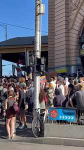 80K views · 681 reactions | Scenes outside Flinders Street Station | This is Melbourne | Facebook