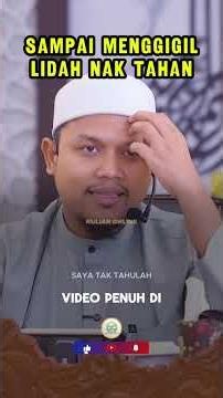Menggigil Lidah Nak Tahan - Da'i Izzhar Nazri