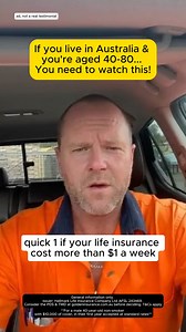 Attention all Australians (age 40-80)👇 If something happened to you, who would cover the mortgage, outstanding bills and other expenses?🤷‍♂️ You could Leave up to $250,000* (depending on your age) to help protect your family with this Life Insurance policy. Premiums start from as little as $1.04**/fortnight Click the ‘Learn More’ button for your free quote now. * From $10,000 up to $250,000 cover available. T&Cs apply. ^ Terminal Illness is as defined in the PDS. T&Cs apply. ** For a female 40