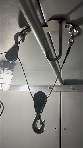 Snatch block application for the TexKor Walk-In Cooler