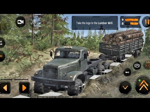 MudRunner First Tutorial Gameplay - Realistic Offroad 4X4 Vehicles Driving - Android Gameplay