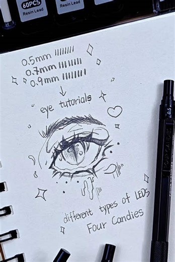 Eye Drawing Tutorial for Y2K Art Style