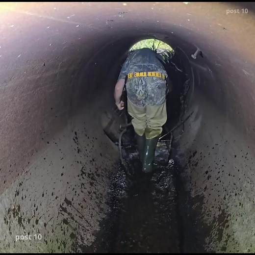 Part 1 Massive Blockage Unclogging After Heavy Rain, Beavers Couldn't Resist Clogging It | Post 10