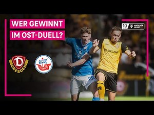 SG Dynamo Dresden - FC Hansa Rostock, Highlights mit Live-Kommentar | 3. Liga | MAGENTA SPORT
