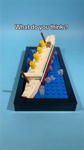 NEW Lego Britannic diorama