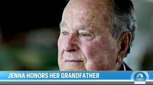 Jenna honors late grandfather George H.W. Bush on 100th birthday