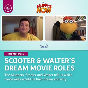 The Muppets' Scooter and Walter revealed their dream movie roles and one of them involves a whip. | GameSpot Universe | Facebook