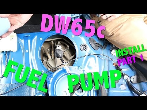 HOW TO INSTALL A FUEL PUMP IN A SUBARU WRX PART 1 REMOVAL
