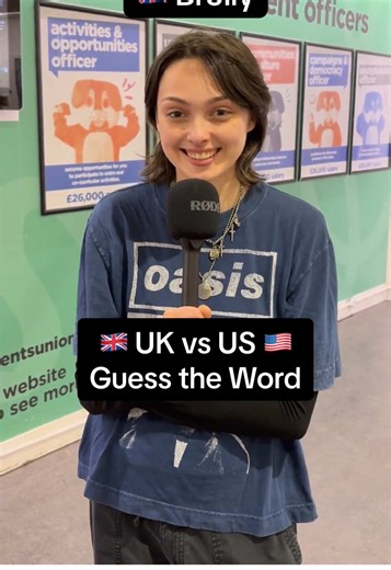 We asked our newest students from across the pond to guess some classic British words that they may come across at university 🇬🇧🇺🇸 #StudyAbroad #UKWords #AmericanVsBritishWords