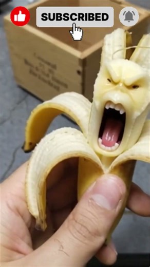 Magic Box Made Banana GO CRAZY! 🍌✨🤯 (It Screams!)