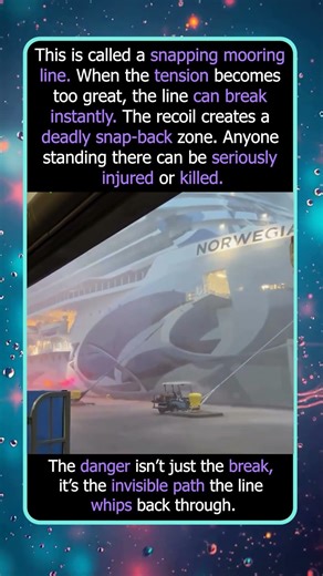 Snapping Mooring Lines Are So Dangerous