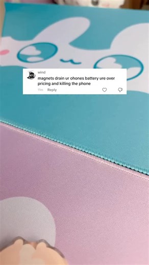 Do Magnetic phone grips DRAIN your battery?! ⚡️🩷 #phonegrip #griptok | Pwuffy