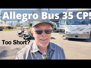 V6E10 Tour of the Shortest Tiffin Allegro Bus 35 CP