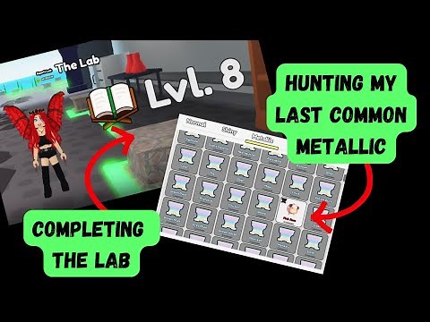 Completing The Lab / Metallic Hunt in Collect All Pets - Roblox