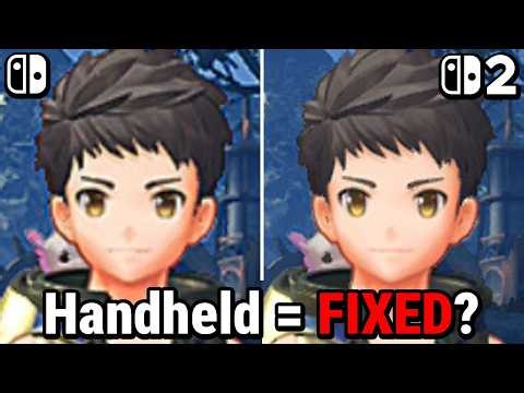 Xenoblade 2 looks GOOD now?? (Switch 2 22.0.0 Handheld Boost Comparison)