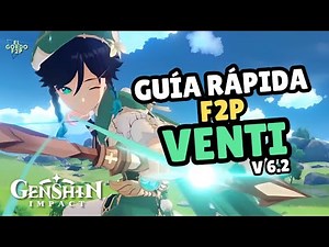 Venti's F2P Quick Start Guide | Best F2P Teams and Builds | Genshin Impact 6.2