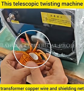 191K views · 651 reactions |  This automatic coil twisting machine makes wire winding faster and neater!  Perfect for transformer coils and more! ⚙️  Precision meets performance — a true game changer for your workshop! #TwistingMachine #CoilWinder #TransformerTools #WireProcessing #ElectricDIY | Bangla Electrical project | Facebook