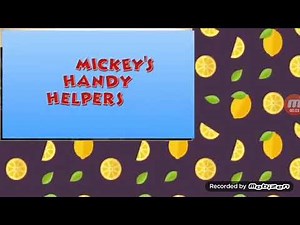 Mickey Mouse Clubhouse Mickey Handy Helpers Card