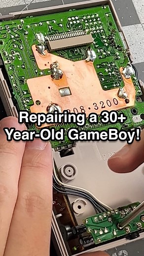 DKOldies Repair’s a 30 Year-Old GameBoy! This Game Boy needs a new battery terminal and the screen replaced. Join the DKOldies Repair team as they repair this classic Game Boy Handheld. . . . #retrogames #nintendo #retrogames #videogames #retro #childhoodgames #vintagegames #repair #gameboy #dkoldies #refubish | DKOldies.com