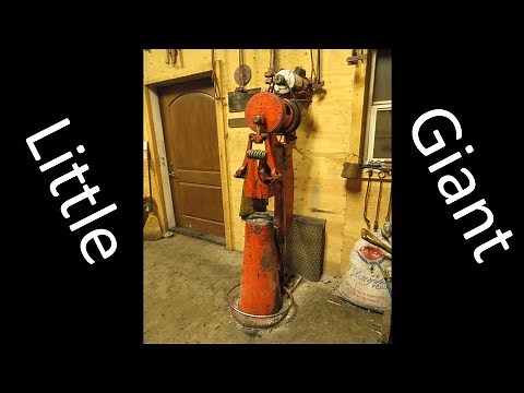 25lbs little giant trip hammer