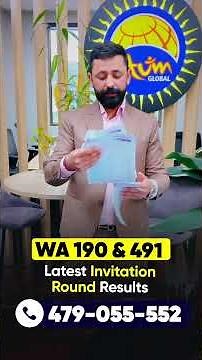 Want to know if your occupation received an invite in the WA 190 or 491 round? | Watch this video