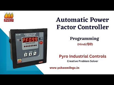 How to programe Automatic Power factor controller.