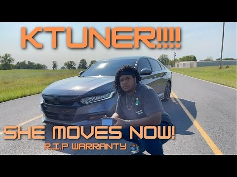 HOW TO TUNE 2020 HONDA ACCORD 2.0T WITH KTUNER V2