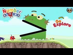 Let's Find Numberblock Blockzilla Number Magic Run Numberland | CBeebies Go Explore