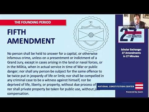 Amendment Review – 27 Amendments in 27 Minutes … Plus a Few More (High School/College Level)