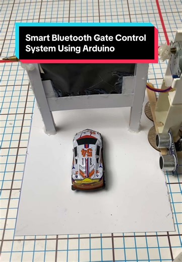 This project allows you to control a gate wirelessly using your smartphone via Bluetooth. The system uses an Arduino board, a Bluetooth module, and a stepper motor to open and close the gate. An ultrasonic sensor is added for safety to detect obstacles and prevent the gate from closing if something is in the way. يهدف هذا المشروع إلى التحكم في بوابة كهربائية باستخدام الهاتف الذكي عبر تقنية البلوتوث. يعتمد النظام على لوحة أردوينو، وحدة بلوتوث، ومحرك خطوي لفتح وإغلاق البوابة. كما يتم استخدام حساس 