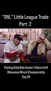 Bob Uecker on SNL in October, 1984 😂 Posting Daily Bob Uecker Videos Until Milwaukee Wins A Championship. | McQuade Arnold