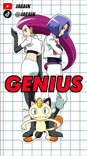 Team Rocket Are Lowkey Geniuses #jaeaik #pokemon #teamrocket #jesseandjames #meowth