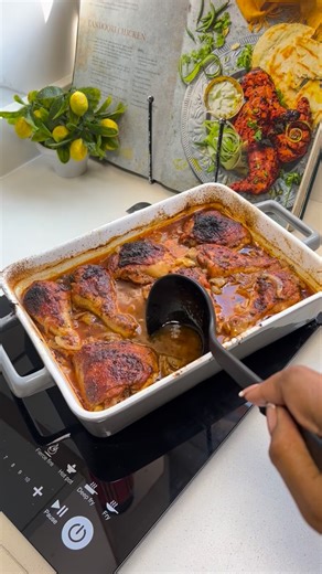 The Pretty Chef on Instagram: "Here is a no fuss chicken recipe, place the chicken in the middle of the oven to avoid burning, add a quarter of a cup of water just before covering the chicken. Serve with any sides of your choice."