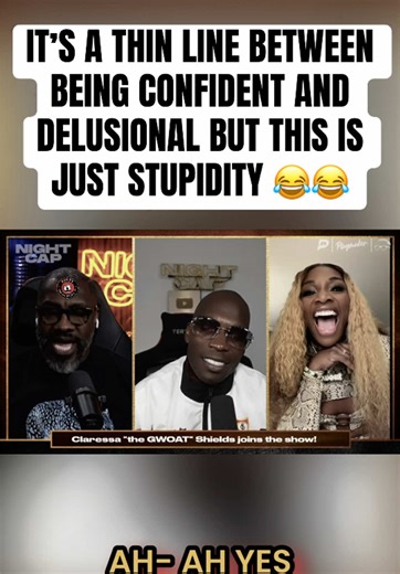 The DEBATE that broke the internet! Shannon Sharpe vs. Claressa Shields It all started when Claressa Shields, the G.W.O.A.T., claimed she could beat male boxer Rolly Romero, saying she was taller, longer, and had better skills. That’s when Shannon Sharpe and Chad Ochocinco on Nightcap said absolutely not, sparking a firestorm. Sharpe’s argument? “If women could compete physically with men, there would be no separate leagues.” But then, WBC champ Shakur Stevenson jumped in, tweeting, “Ok I got Cl