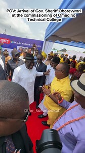 Governor Sheriff Oborevwori is set to commission Omadino Technical college #Moreagenda | Oputa Vida Ebipade