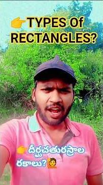 👉How Many Types Of Rectangles are there &what are they?#parallelogram #rectangle #rhombus #kite